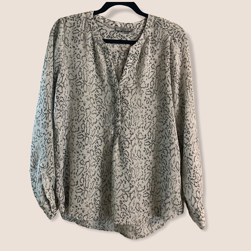 Snake Skin Pattern Dalia Blouse